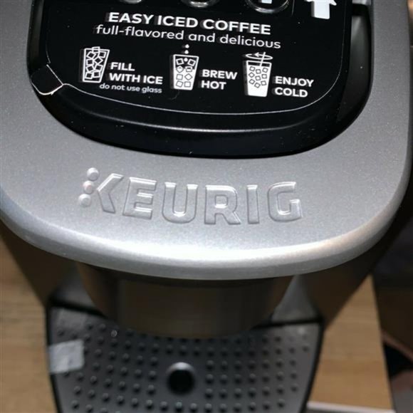 New Keurig K-Elite Single Serve K-Cup Pod Coffee Maker - Brushed Slate / Silver - Picture 9 of 10